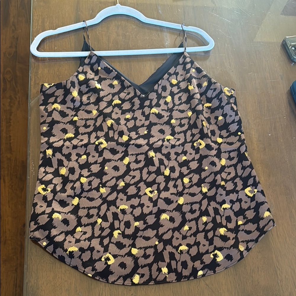Stylish Leopard Print Camisole Top
